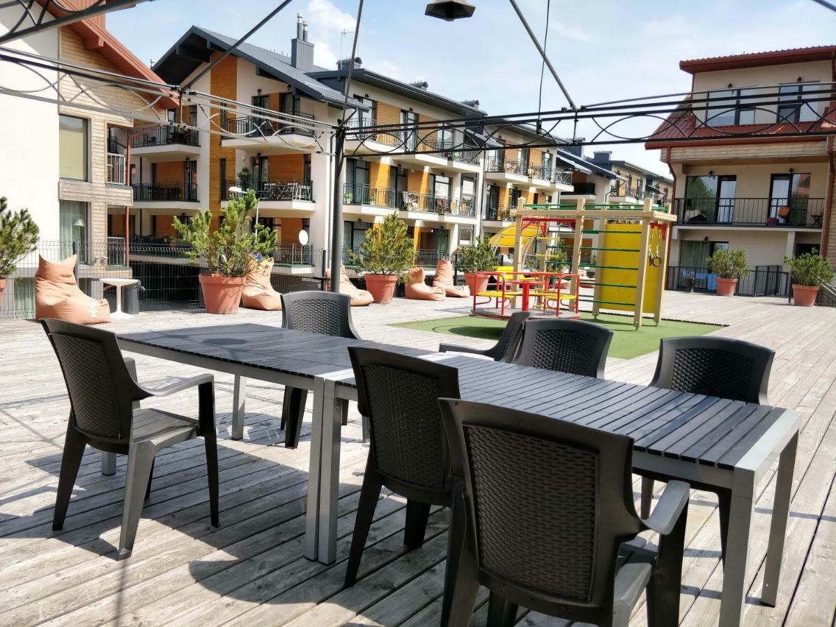 Smilteles Apartamentai Booking Palanga Lt Esterno foto